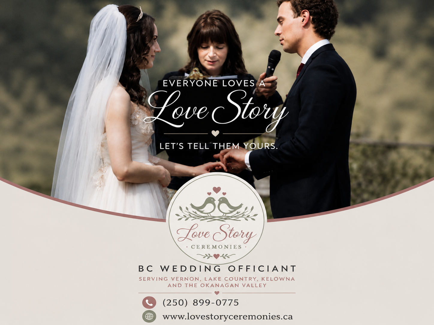 Love Story Ceremonies, Célébrants, Kelowna, BC, photo 1