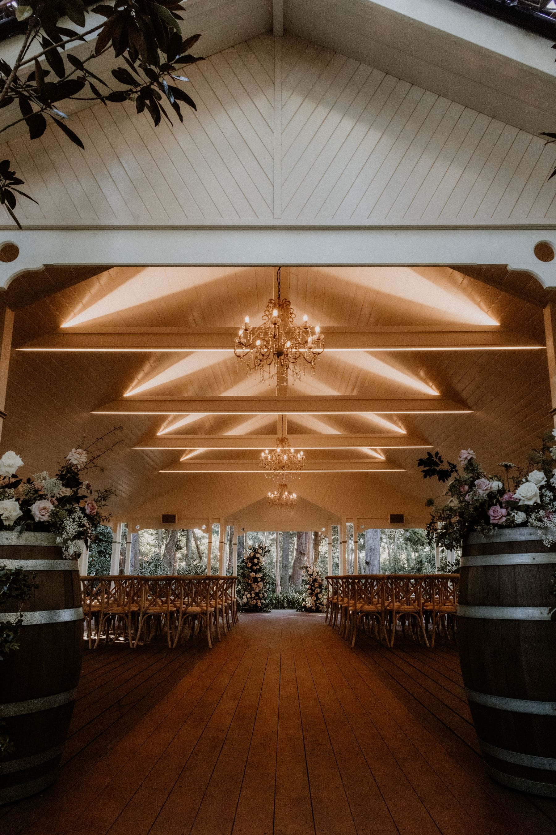 Wedding decoration in hall