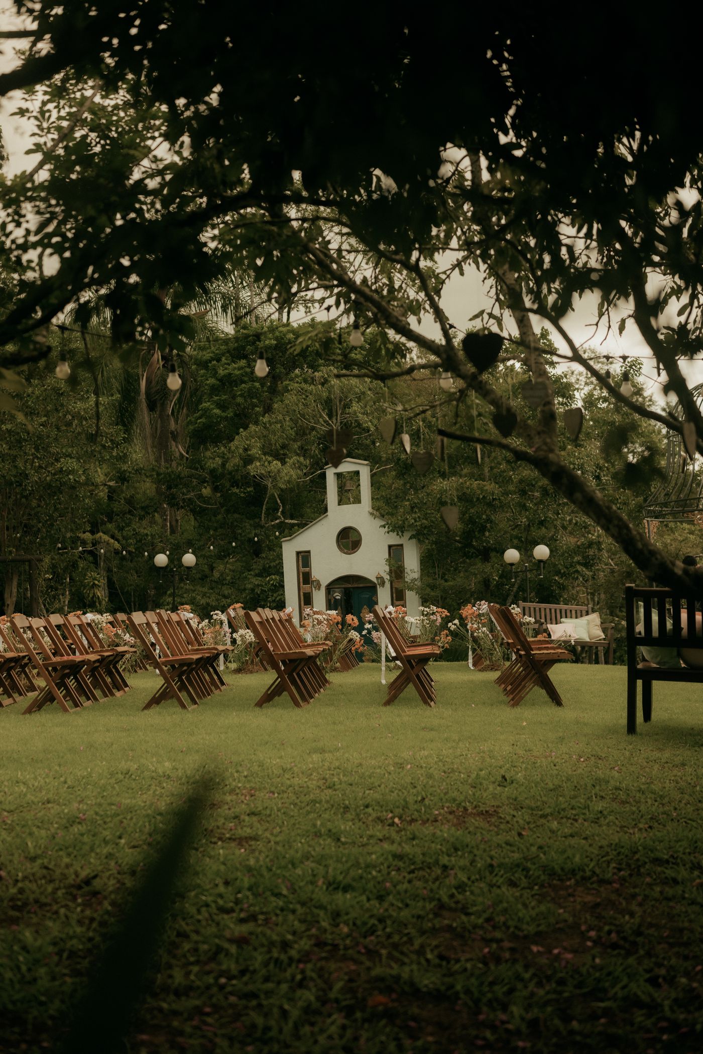 Outdoor wedding venue